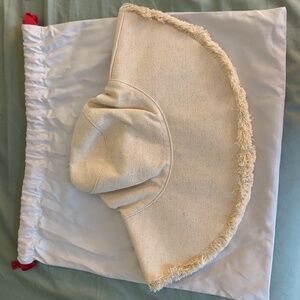 Frances Valentine Canvas Fringe Hat